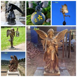 Memorial Angel Garden Statues For Sale OAB-CS3