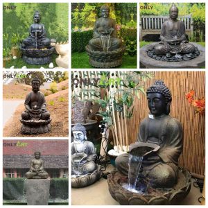Outdoor Large Zen Buddha Fountain
