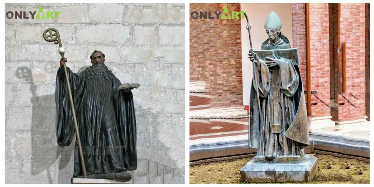 saint benedict catholic church sculpture