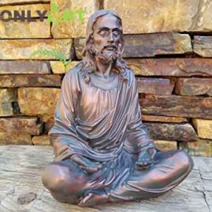 Custom Life Size Meditating Jesus Statue